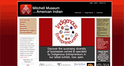 Desktop Screenshot of mitchellmuseum.org